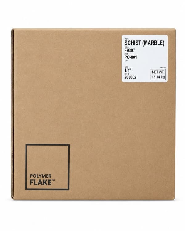 Schist Marble Polymer Flake (F9307)